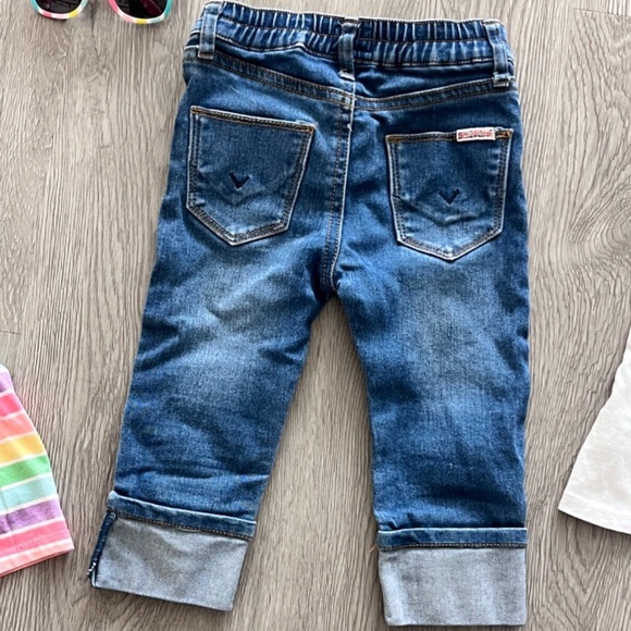 Girls Clothing Lot - Romper, Capri, Tank Tops, T-Shirts & Sunglasses Size 4/4T - Picture 12 of 16